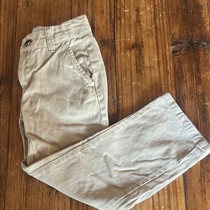 Boys Janie and Jack khaki pants. Size 5.
